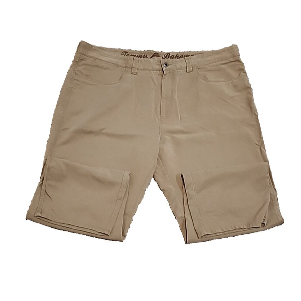 TOMMY BAHAMA 42 30 mens chino khaki pants tencel lyocell cotton blend beige